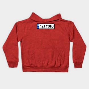 123 YOLO Kids Hoodie